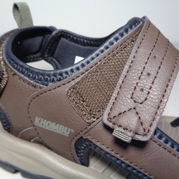 Khombu Size 12 M WINDSOR Brown Sport Sandals New Men\'s Shoes main image 12